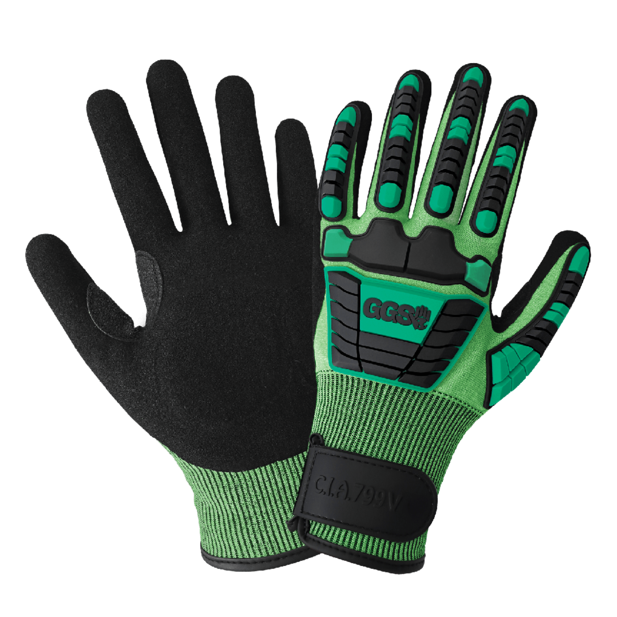 Global Glove Vise Gripster C.I.A. Cut and Impact Resistant Touch Screen Gloves from GME Supply